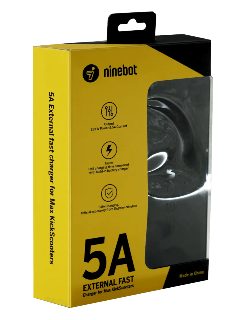 Chargeur Rapide 5A pour Trottinette Électrique Segway Ninebot MAX - 210W