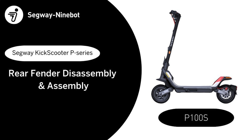 Garde-boue arrière Segway P100SE — Ninebot KickScooter P — vue 2 | Segway France