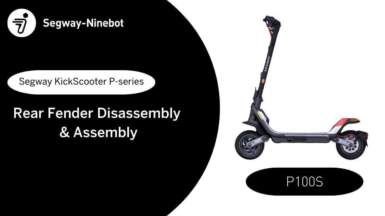 Garde-boue arrière Segway P100SE — Ninebot KickScooter P — vue 2 | Segway France