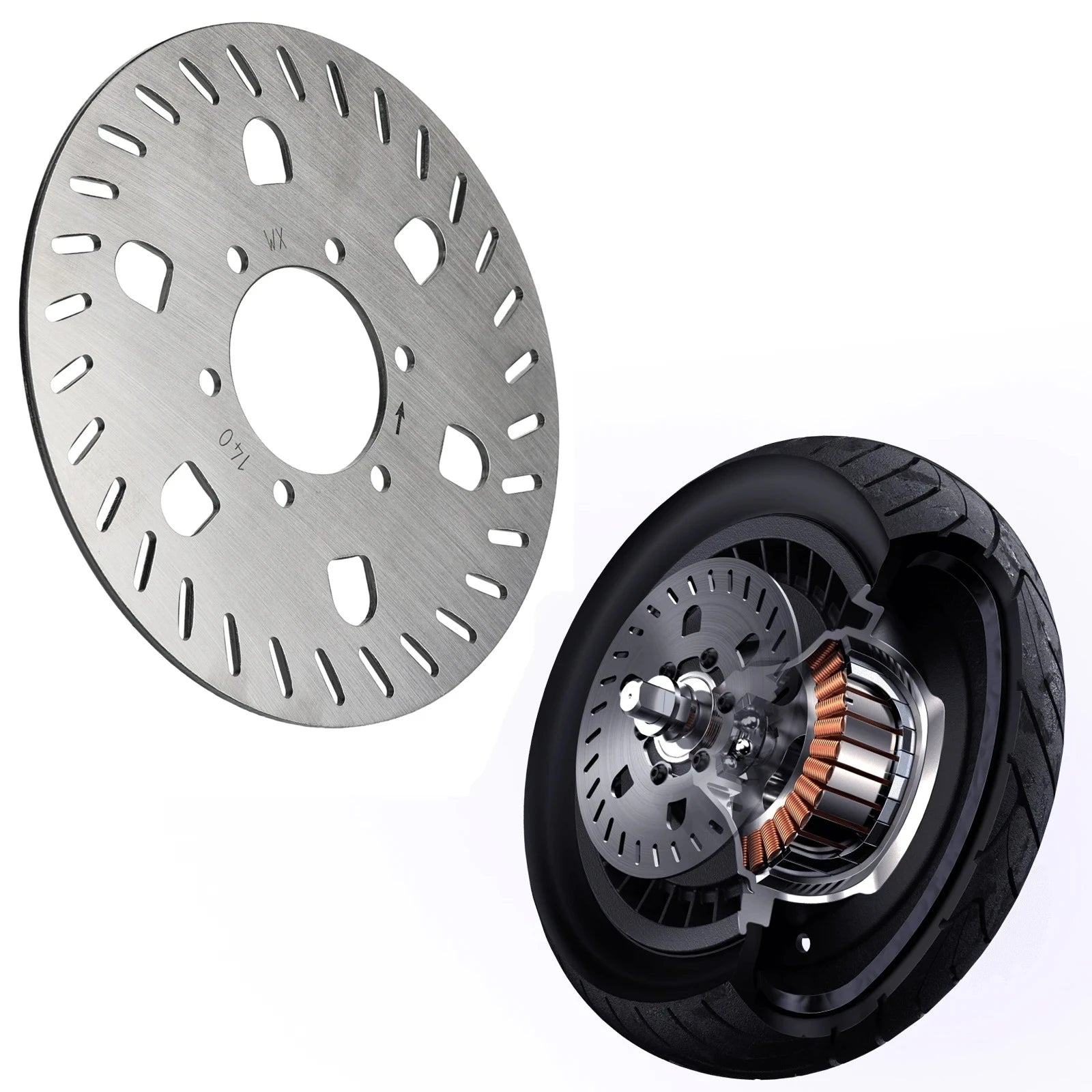 Disque de Frein d'Origine pour Segway Kickscooter GT1/GT2 — Segway GT2 P — vue 3 | Segway France