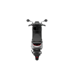 Vue arrière en plongée du scooter électrique Segway E150 S noir