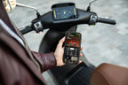Application mobile et tableau de bord du scooter électrique Segway E150 S