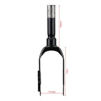 Fourche avant d'origine Ninebot F2 / F2 Plus en alliage d'aluminium noir