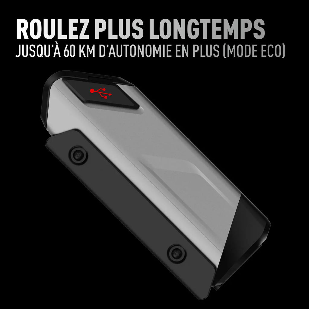 Batterie externe 48 V Segway : jusqu'à 60 km d'autonomie en plus en mode éco