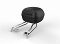 Top case avec support chromé pour eScooter | Segway France