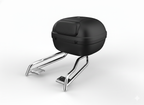 Top case avec support chromé pour eScooter | Segway France