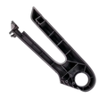 Décoration fourche arrière gauche d'origine pour trottinette Segway GT3 Pro