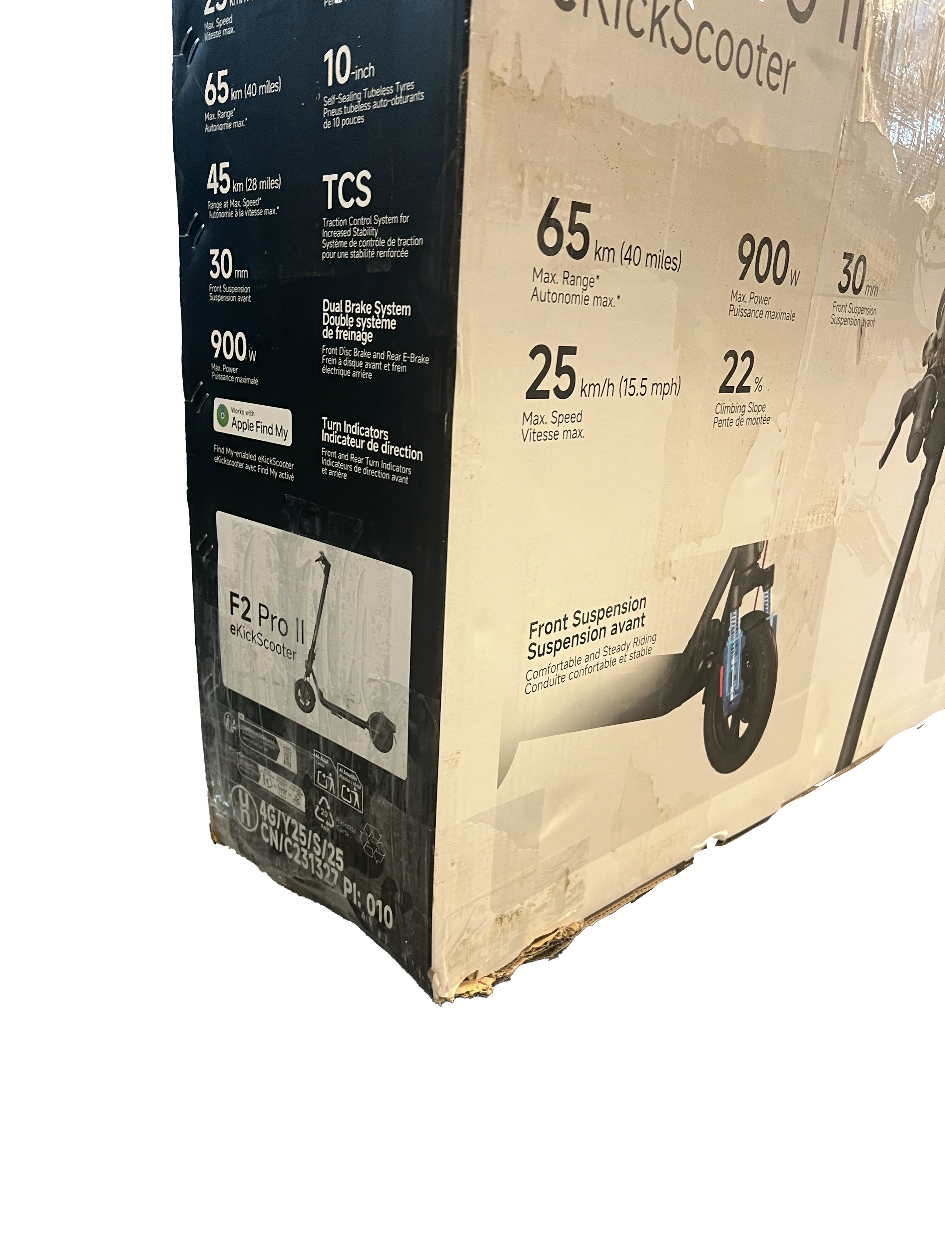 Ninebot KickScooter F2 Pro E II - Offre Bonnes affaires — Ninebot F2 Pro E II / Ninebot F2 E II — vue 7 | Segway France