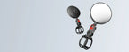 Paire de rétroviseurs Segway Ninebot avec fixation guidon, vue produit