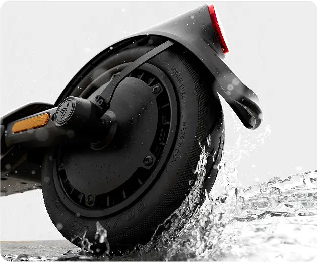 Certification IPX5 résistance à l'eau de la Ninebot E3