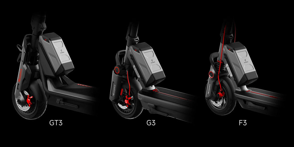 Batterie externe 48 V Segway compatible GT3, G3 et F3, vue d'ensemble