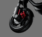 Frein à disque avant à étrier rouge de la trottinette électrique Segway Ninebot F2 E II