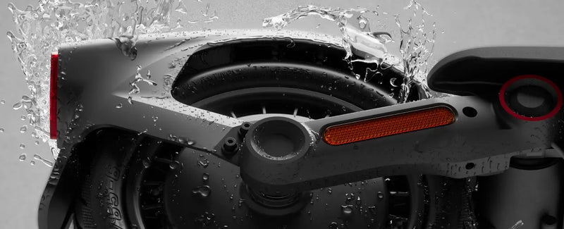 Certification IPX6 résistance à l'eau de la Ninebot F3 E