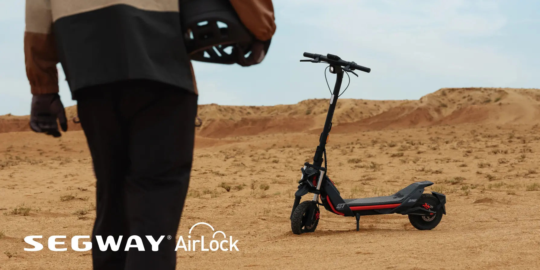 Verrouillage automatique AirLock de la trottinette Segway ZT3 Pro E