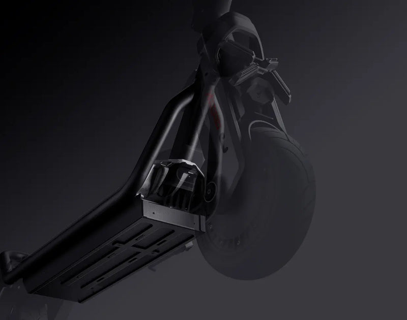 Châssis robuste et plateforme renforcée de la trottinette Segway GT3 Pro