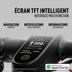 Écran TFT intelligent multifonction de la trottinette Segway Ninebot F3 E avec Apple Find My
