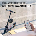 Application Segway Mobility pour gérer la trottinette électrique Segway Ninebot F3 E