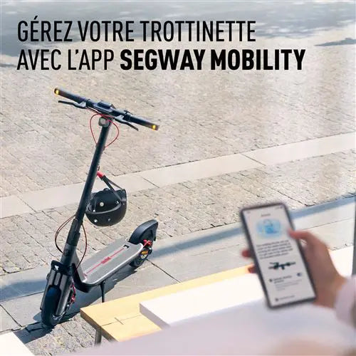 Application Segway Mobility pour gérer la trottinette électrique Segway Ninebot F3 E