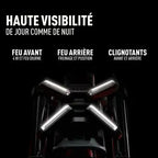 Trottinette électrique Segway ZT3 Pro E - éclairage haute visibilité