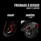 Trottinette électrique Segway ZT3 Pro E - freins