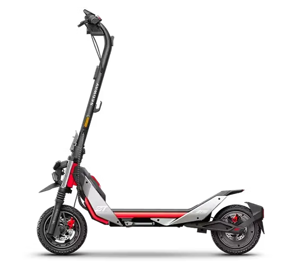 Vue latérale de la trottinette électrique tout-terrain Segway ZT3 E.