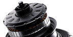 Détail du moteur-roue électrique du scooter Segway E150 S