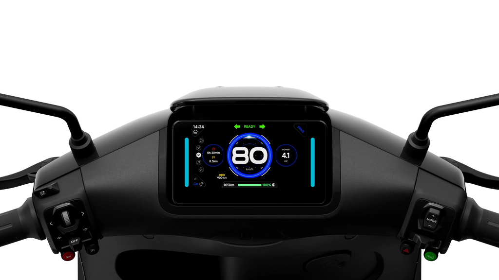 Écran TFT couleur du tableau de bord du scooter électrique Segway E250 S