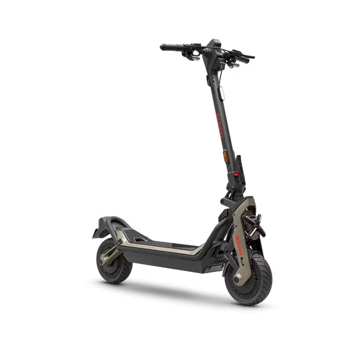 Trottinette électrique Segway GT3 Pro, vue trois-quarts avant sur fond blanc