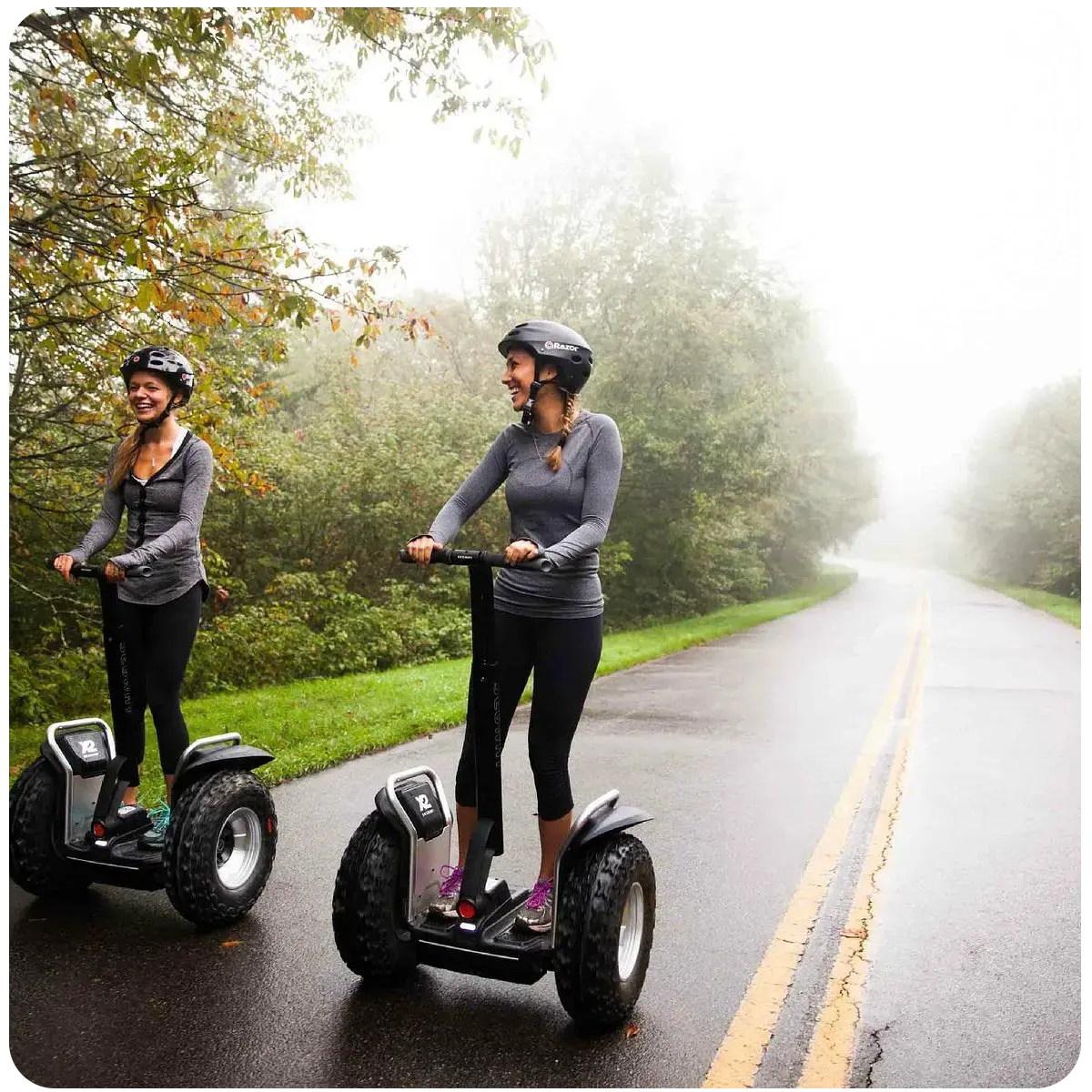 Segway X2 SE conduite sur chantier
