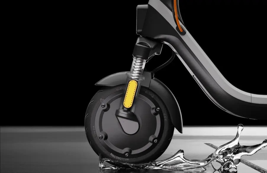 Roue avant de la trottinette Segway Ninebot E2 Plus E II résistante à l'eau, éclaboussures
